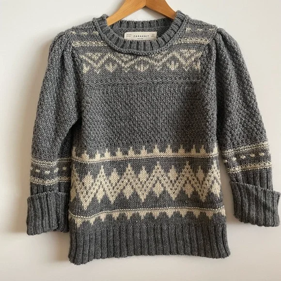 Zara knit sweater - Picture 1 of 8